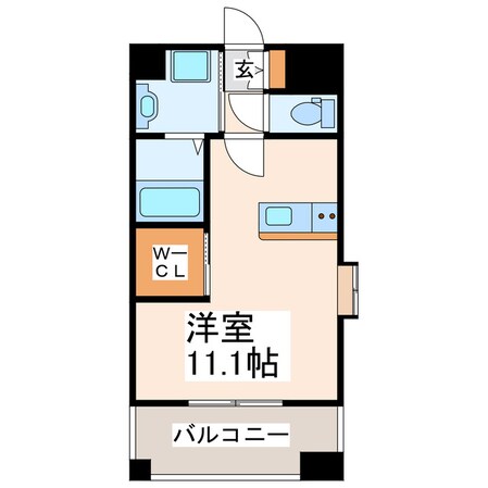 LIBTH南熊本の物件間取画像